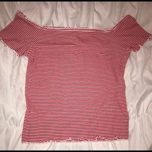 Pacsun off the shoulder top